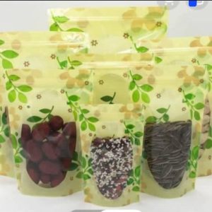 Flowered Stand Up Pouch (50pcs)