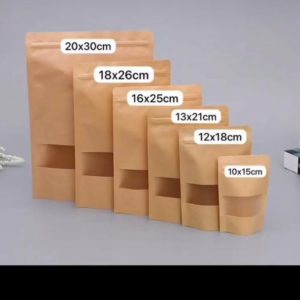 Paper Stand Up Pouch (50pcs)