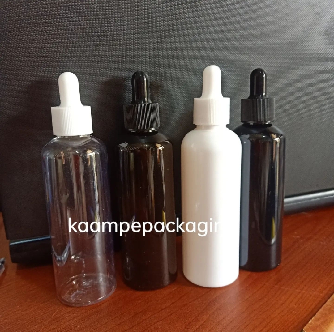 100ml Plastic Dropper Bottle (12pcs)