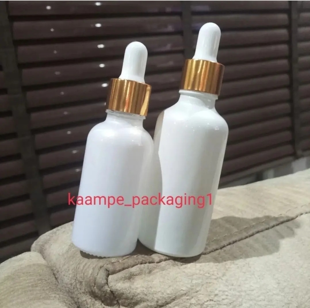30ml/50ml White Glass Dropper (12pcs)